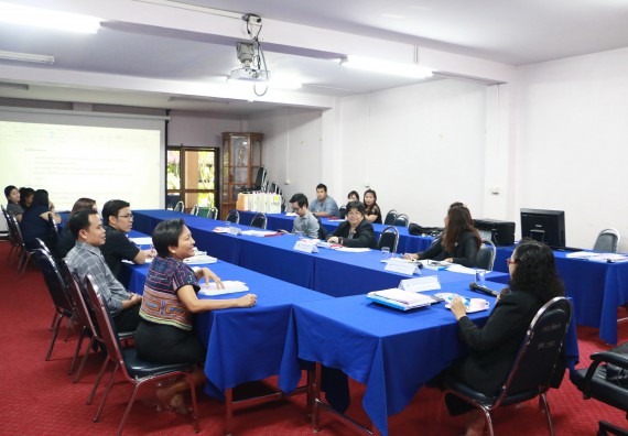 ภาพกิจกรรม คณะวิทยาศาสตร์และเทคโนโลยี จัดการตรวจประเมินคุณภาพการศึกษาภายใน ระดับคณะ