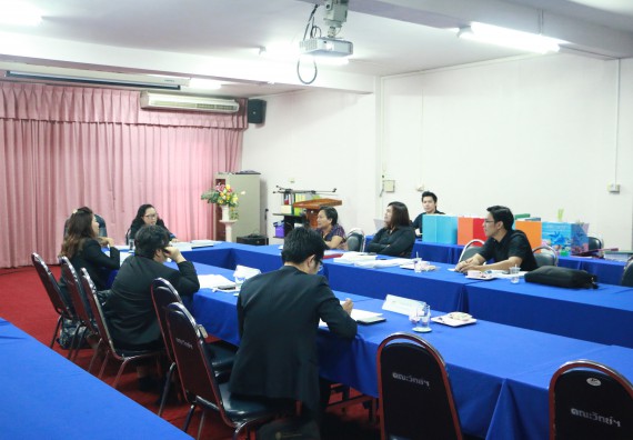 ภาพกิจกรรม คณะวิทยาศาสตร์และเทคโนโลยี จัดการตรวจประเมินคุณภาพการศึกษาภายใน ระดับคณะ