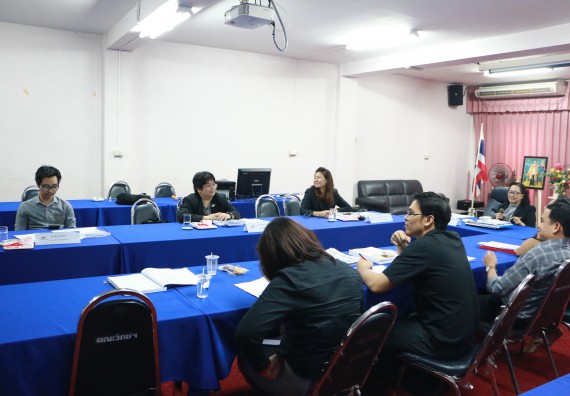 ภาพกิจกรรม คณะวิทยาศาสตร์และเทคโนโลยี จัดการตรวจประเมินคุณภาพการศึกษาภายใน ระดับคณะ