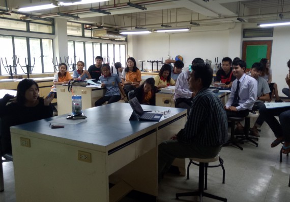 ภาพกิจกรรม โปรแกรมวิชาฟิสิกส์ จัดกิจกรรมสัมมนาหลังฝึกประสบการณ์วิชาชีพ โปรแกรมวิชาฟิสิกส์