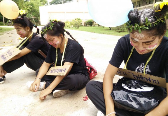 ภาพกิจกรรม โปรแกรมวิชาวิทยาศาสตร์และเทคโนโลนีการอาหาร จัดโครงการสายสัมพันธ์พี่น้อง ปีการศึกษา 2560 