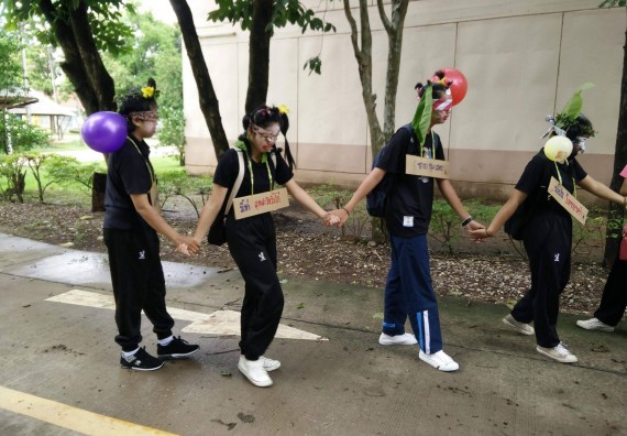 ภาพกิจกรรม โปรแกรมวิชาวิทยาศาสตร์และเทคโนโลนีการอาหาร จัดโครงการสายสัมพันธ์พี่น้อง ปีการศึกษา 2560 