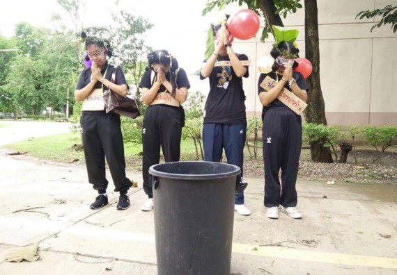 ภาพกิจกรรม โปรแกรมวิชาวิทยาศาสตร์และเทคโนโลนีการอาหาร จัดโครงการสายสัมพันธ์พี่น้อง ปีการศึกษา 2560 