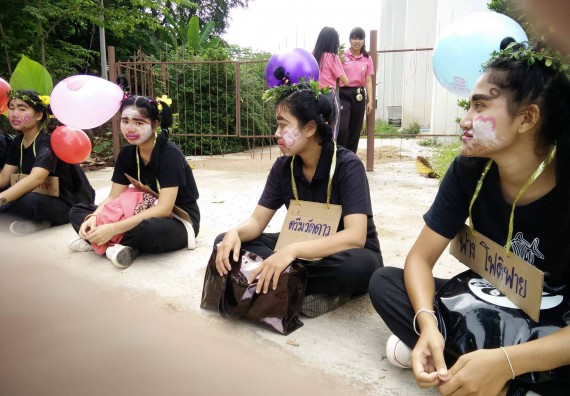 ภาพกิจกรรม โปรแกรมวิชาวิทยาศาสตร์และเทคโนโลนีการอาหาร จัดโครงการสายสัมพันธ์พี่น้อง ปีการศึกษา 2560 