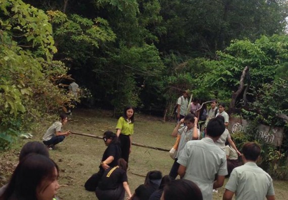 ภาพกิจกรรม โปรแกรมวิชาวิทยาศาสตร์สิ่งแวดล้อม จัดกิจกรรมสานสัมพันธ์น้องพี่ Envi sci 60