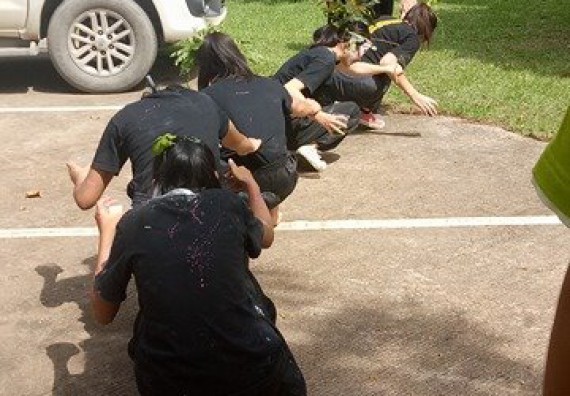 ภาพกิจกรรม โปรแกรมวิชาวิทยาศาสตร์สิ่งแวดล้อม จัดกิจกรรมสานสัมพันธ์น้องพี่ Envi sci 60