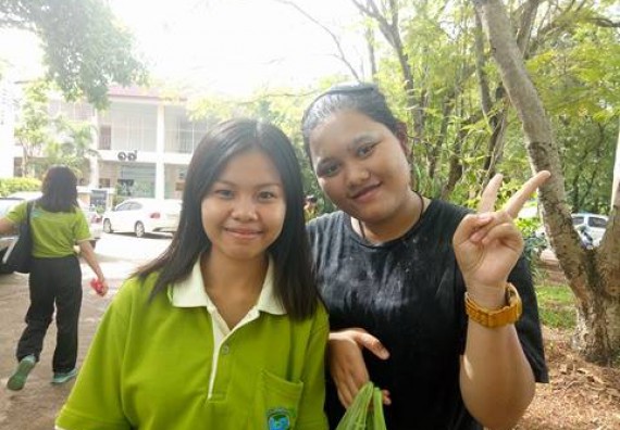 ภาพกิจกรรม โปรแกรมวิชาวิทยาศาสตร์สิ่งแวดล้อม จัดกิจกรรมสานสัมพันธ์น้องพี่ Envi sci 60