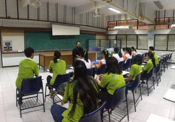 ภาพกิจกรรม โปรแกรมวิชาวิทยาศาสตร์สิ่งแวดล้อม จัดกิจกรรมสานสัมพันธ์น้องพี่ Envi sci 60