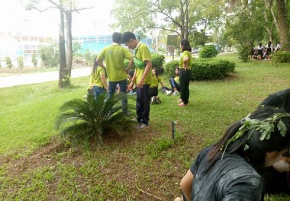 ภาพกิจกรรม โปรแกรมวิชาวิทยาศาสตร์สิ่งแวดล้อม จัดกิจกรรมสานสัมพันธ์น้องพี่ Envi sci 60