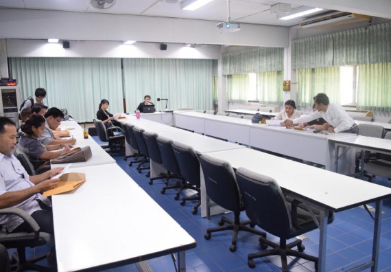 ภาพกิจกรรม คณะวิทยาศาสตร์และเทคโนโลยี เข้าร่วมกิจกรรมแลกเปลี่ยนเรียนรู้การเขียนข้อเสนอเพื่อขอรับการสนับสนุนกิจกรรมส่งเสรมและสนับสนุนการวิจัย