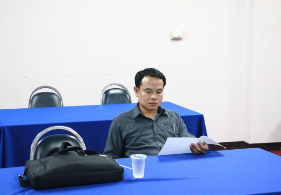 ภาพกิจกรรม คณะวิทยาศาสตร์และเทคโนโลยี จัดการประชุม เรื่อง การจัดพิธีถวายพานพุ่มสักการะพระบิดาแห่งวิทยาศาสตร์ไทย