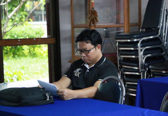 ภาพกิจกรรม คณะวิทยาศาสตร์และเทคโนโลยี จัดการประชุม เรื่อง การจัดพิธีถวายพานพุ่มสักการะพระบิดาแห่งวิทยาศาสตร์ไทย