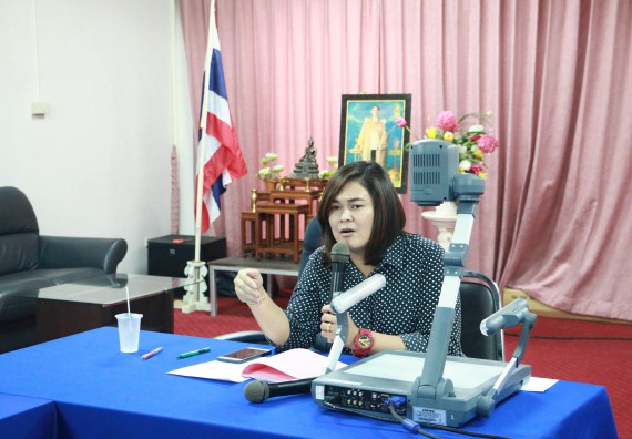 ภาพกิจกรรม คณะวิทยาศาสตร์และเทคโนโลยี จัดการประชุม เรื่อง การจัดพิธีถวายพานพุ่มสักการะพระบิดาแห่งวิทยาศาสตร์ไทย