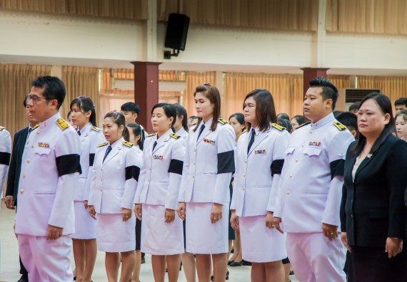 ภาพกิจกรรม คณะวิทยาศาสตร์และเทคโนโลยี จัดพิธีถวายพานพุ่มสักการะ “พระบิดาแห่งวิทยาศาสตร์ไทย”พระบาทสมเด็จพระจอมเกล้าเจ้าอยู่หัว รัชกาลที่ 4 เนื่องในวันวิทยาศาสตร์แห่งชาติ ประจำปี 2560