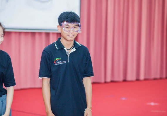 ภาพกิจกรรม คณะวิทยาศาสตร์และเทคโนโลยี จัดกิจกรรมส่งเสริมความรู้ เรื่อง ความปลอดภัยในห้องปฏิบัติการทางวิทยาศาสตร์