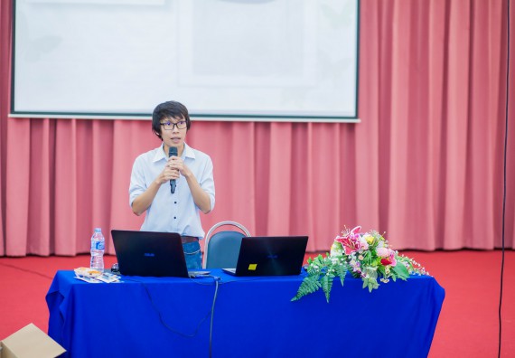 ภาพกิจกรรม คณะวิทยาศาสตร์และเทคโนโลยี จัดกิจกรรมส่งเสริมความรู้ เรื่อง ความปลอดภัยในห้องปฏิบัติการทางวิทยาศาสตร์