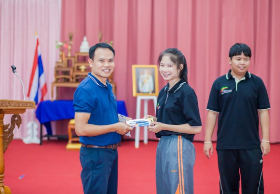 ภาพกิจกรรม คณะวิทยาศาสตร์และเทคโนโลยี จัดกิจกรรมส่งเสริมความรู้ เรื่อง ความปลอดภัยในห้องปฏิบัติการทางวิทยาศาสตร์