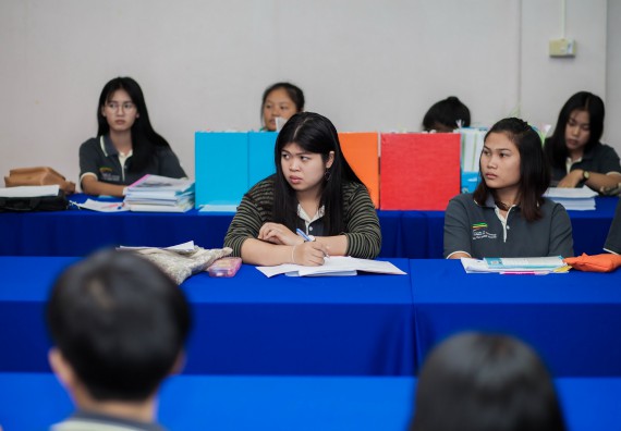 ภาพกิจกรรม คณะวิทยาศาสตร์และเทคโนโลยี จัดกิจกรรมส่งเสริมทักษะทางปัญญา