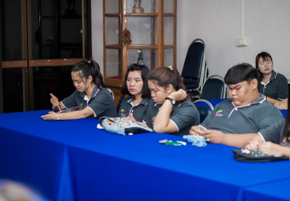 ภาพกิจกรรม คณะวิทยาศาสตร์และเทคโนโลยี จัดกิจกรรมส่งเสริมทักษะทางปัญญา