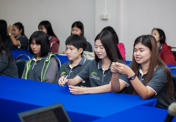 ภาพกิจกรรม คณะวิทยาศาสตร์และเทคโนโลยี จัดกิจกรรมส่งเสริมทักษะทางปัญญา