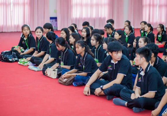 ภาพกิจกรรม คณะวิทยาศาสตร์และเทคโนโลยี จัดกิจกรรมส่งเสริมความรู้ เรื่อง ความปลอดภัยในห้องปฏิบัติการทางวิทยาศาสตร์