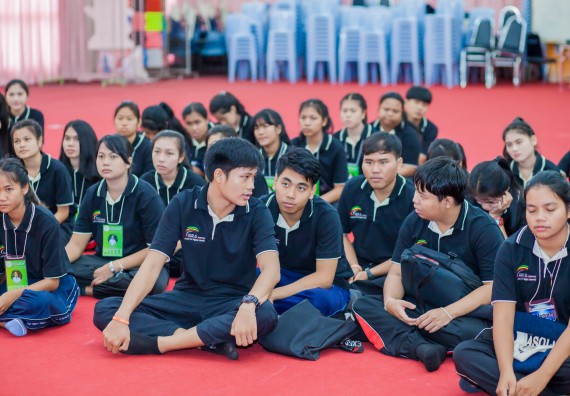 ภาพกิจกรรม คณะวิทยาศาสตร์และเทคโนโลยี จัดกิจกรรมส่งเสริมความรู้ เรื่อง ความปลอดภัยในห้องปฏิบัติการทางวิทยาศาสตร์