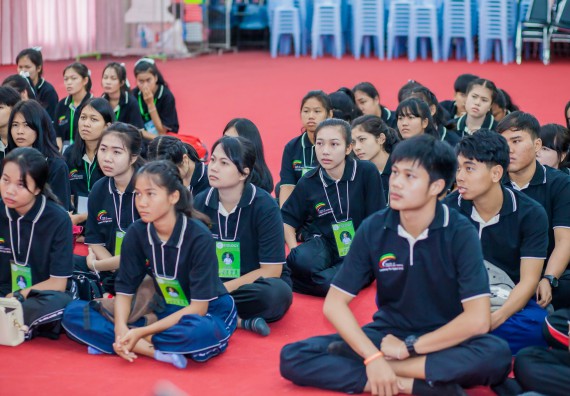 ภาพกิจกรรม คณะวิทยาศาสตร์และเทคโนโลยี จัดกิจกรรมส่งเสริมความรู้ เรื่อง ความปลอดภัยในห้องปฏิบัติการทางวิทยาศาสตร์