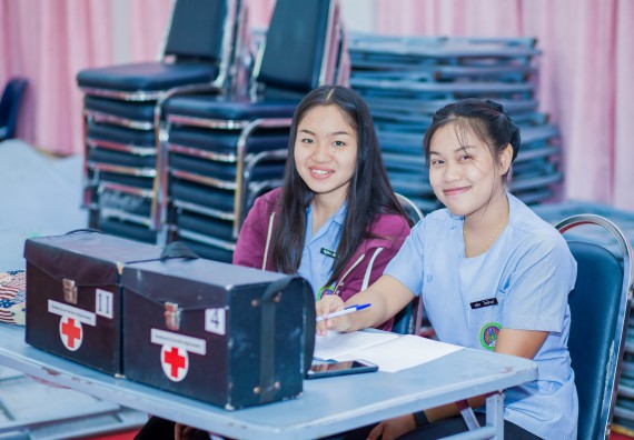 ภาพกิจกรรม คณะวิทยาศาสตร์และเทคโนโลยี จัดกิจกรรมส่งเสริมความรู้ เรื่อง ความปลอดภัยในห้องปฏิบัติการทางวิทยาศาสตร์