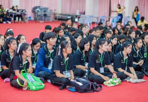 ภาพกิจกรรม คณะวิทยาศาสตร์และเทคโนโลยี จัดกิจกรรมส่งเสริมความรู้ เรื่อง ความปลอดภัยในห้องปฏิบัติการทางวิทยาศาสตร์