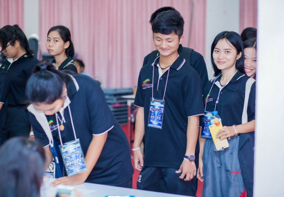 ภาพกิจกรรม คณะวิทยาศาสตร์และเทคโนโลยี จัดกิจกรรมส่งเสริมความรู้ เรื่อง ความปลอดภัยในห้องปฏิบัติการทางวิทยาศาสตร์