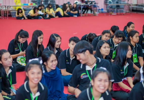 ภาพกิจกรรม คณะวิทยาศาสตร์และเทคโนโลยี จัดกิจกรรมส่งเสริมความรู้ เรื่อง ความปลอดภัยในห้องปฏิบัติการทางวิทยาศาสตร์