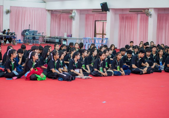 ภาพกิจกรรม คณะวิทยาศาสตร์และเทคโนโลยี จัดกิจกรรมส่งเสริมความรู้ เรื่อง ความปลอดภัยในห้องปฏิบัติการทางวิทยาศาสตร์