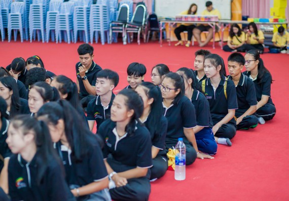 ภาพกิจกรรม คณะวิทยาศาสตร์และเทคโนโลยี จัดกิจกรรมส่งเสริมความรู้ เรื่อง ความปลอดภัยในห้องปฏิบัติการทางวิทยาศาสตร์