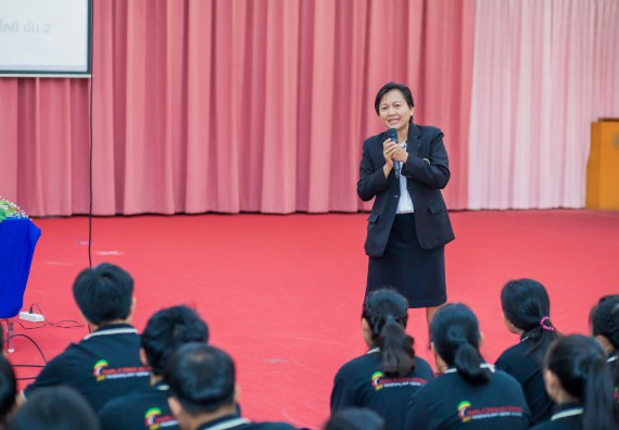 ภาพกิจกรรม คณะวิทยาศาสตร์และเทคโนโลยี จัดกิจกรรมส่งเสริมความรู้ เรื่อง ความปลอดภัยในห้องปฏิบัติการทางวิทยาศาสตร์