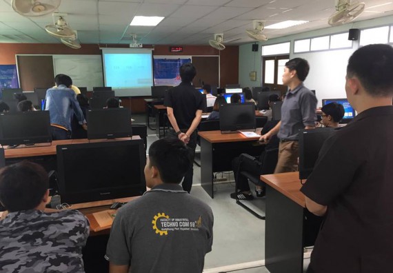 ภาพกิจกรรม โปรแกรมวิชาวิทยาการคอมพิวเตอร์ จัดโครงการเสริมทักษะด้านวิชาการ-การแข่งขันสำหรับนักศึกษาหลักสูตรวิทยาการคอมพิวเตอร์และหลักสูตรเทคโนโลยีสารสนเทศ ประจำปี 2560