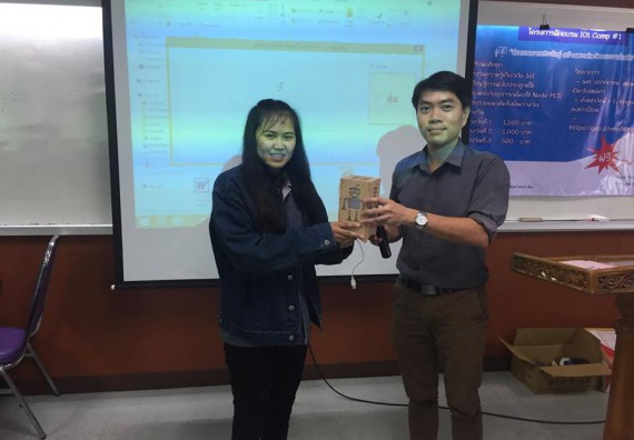 ภาพกิจกรรม โปรแกรมวิชาวิทยาการคอมพิวเตอร์ จัดโครงการเสริมทักษะด้านวิชาการ-การแข่งขันสำหรับนักศึกษาหลักสูตรวิทยาการคอมพิวเตอร์และหลักสูตรเทคโนโลยีสารสนเทศ ประจำปี 2560