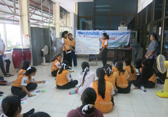 ภาพกิจกรรม โปรแกรมวิชาสาธารณสุขศาสตร์ จัดการอบรม เรื่อง หลักการทำงานเป็นทีม