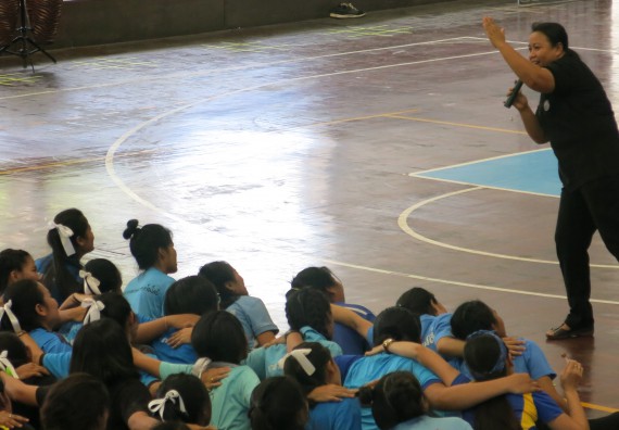 ภาพกิจกรรม โปรแกรมวิชาสาธารณสุขศาสตร์ จัดการอบรม เรื่อง หลักการทำงานเป็นทีม