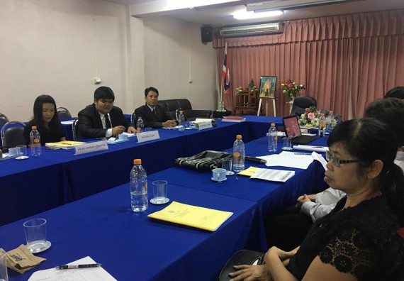 ภาพกิจกรรม หลักสูตรคณิตศาสตร์ จัดการตรวจประเมินคุณภาพภายใน ระดับหลักสูตรคณิตศาสตร์