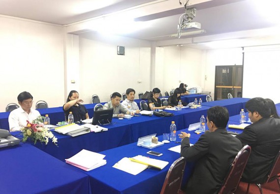 ภาพกิจกรรม หลักสูตรคณิตศาสตร์ จัดการตรวจประเมินคุณภาพภายใน ระดับหลักสูตรคณิตศาสตร์