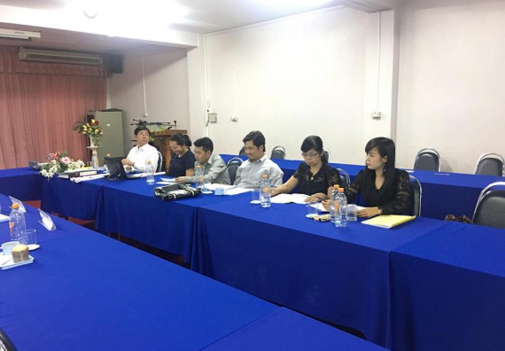 ภาพกิจกรรม หลักสูตรคณิตศาสตร์ จัดการตรวจประเมินคุณภาพภายใน ระดับหลักสูตรคณิตศาสตร์