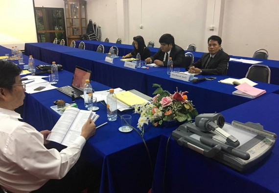 ภาพกิจกรรม หลักสูตรคณิตศาสตร์ จัดการตรวจประเมินคุณภาพภายใน ระดับหลักสูตรคณิตศาสตร์