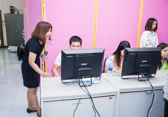 ภาพกิจกรรม คณะวิทยาศาสตร์และเทคโนโลยี จัดกิจกรรมส่งเสริมทักษะการวิเคราะห์เชิงตัวเลข การสื่อสารและการใช้เทคโนโลยีสารสนเทศ เรื่อง การใช้งาน Google Docs เบื้องต้น