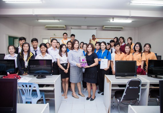 ภาพกิจกรรม คณะวิทยาศาสตร์และเทคโนโลยี จัดกิจกรรมส่งเสริมทักษะการวิเคราะห์เชิงตัวเลข การสื่อสารและการใช้เทคโนโลยีสารสนเทศ เรื่อง การใช้งาน Google Docs เบื้องต้น