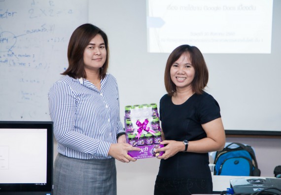 ภาพกิจกรรม คณะวิทยาศาสตร์และเทคโนโลยี จัดกิจกรรมส่งเสริมทักษะการวิเคราะห์เชิงตัวเลข การสื่อสารและการใช้เทคโนโลยีสารสนเทศ เรื่อง การใช้งาน Google Docs เบื้องต้น