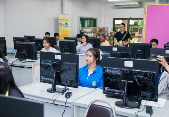 ภาพกิจกรรม คณะวิทยาศาสตร์และเทคโนโลยี จัดกิจกรรมส่งเสริมทักษะการวิเคราะห์เชิงตัวเลข การสื่อสารและการใช้เทคโนโลยีสารสนเทศ เรื่อง การใช้งาน Google Docs เบื้องต้น