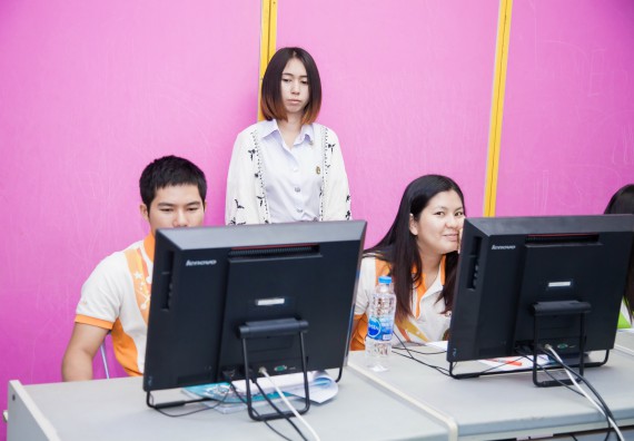 ภาพกิจกรรม คณะวิทยาศาสตร์และเทคโนโลยี จัดกิจกรรมส่งเสริมทักษะการวิเคราะห์เชิงตัวเลข การสื่อสารและการใช้เทคโนโลยีสารสนเทศ เรื่อง การใช้งาน Google Docs เบื้องต้น