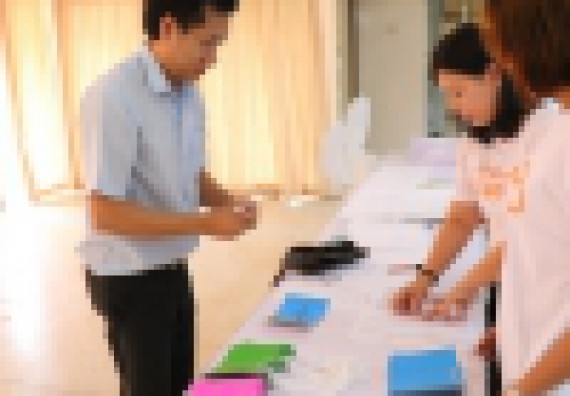 ภาพกิจกรรม คณะวิทยาศาสตร์และเทคโนโลยี เข้าร่วมกิจกรรมองค์กรแห่งความสุข happy workplace kpru