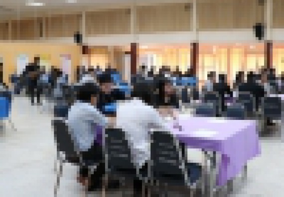 ภาพกิจกรรม คณะวิทยาศาสตร์และเทคโนโลยี เข้าร่วมกิจกรรมองค์กรแห่งความสุข happy workplace kpru