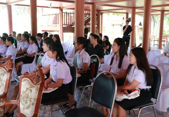 ภาพกิจกรรม คณะวิทยาศาสตร์และเทคโนโลยี เข้าร่วมโครงการอบรมสัมมนาเสริมสร้างศักยภาพในการอนุรักษ์สิ่งแวดล้อมธรรมชาติ หัวข้อ วิธีการวาดภาพทางพฤกษศาสตร์